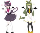 個性溢れるイラストを制作致します アイコン,ヘッダー,キャラデザなど何でも受け付けてます◎ イメージ3