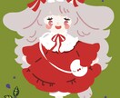ふんわりイラスト3点セット描きます アイコンや挿絵などでイラストをお探しの方 イメージ3