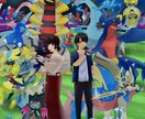 激安！一次創作のアイコンや1枚絵を描きます 絵柄寄せ可能です！何でもご相談ください！ イメージ3