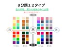 大人女子に特化。進化系パーソナルカラー診断をします 似合う色がわかればもっと綺麗に、もっと自分らしくなれる イメージ3