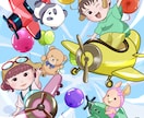 可愛い子どもイラスト人物動物のイラスト描きます 挿し絵、子供向けグッズ★商用利用可 イメージ5