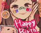 SNS用アイコンなどご要望の人物イラスト描きます アニメ風タッチ、カラフルなイラストです！ イメージ5