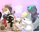 SNSのアイコン、ヘッダー、一枚絵等描きます 可愛い～カッコいいイラスト提供します！ イメージ7