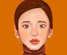 アイコン用、似顔絵イラスト描きます SNSのあなた専用の似顔絵アイコン描きます！！ イメージ2