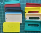 カードケースが出来ます 31色から選べる。3DプリンターでONLYONEの商品 イメージ1