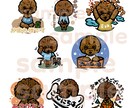 人物、ペットをオリジナルLINEスタンプにします 個人用、商用、プレゼント様オリジナルLINEスタンプを イメージ1