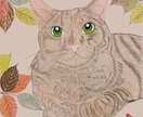 即日納品可能、画像を参考に鉛筆画をお届けします 画像を元にスケッチ画から全面カラーの絵画まで心温まる物に。 イメージ1