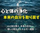 心と体の浄化で、本来の自分を取り戻せます マイナス波動を整え、笑顔の毎日へ。 イメージ1