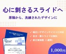 丸投げOK！原稿から相手を動かすスライドにします 低価格・高品質な伝わるビジネス用スライドを作成します イメージ1
