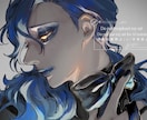 繊細なタッチで目を引くイラスト制作します 1枚絵/立ち絵/サムネ/アイコン/SNS用イラストetc. イメージ7