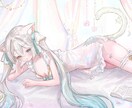 商用利用無料、修正何度でも◯可愛く綺麗に描きます アイコン、立ち絵、一枚絵、ミニキャラを可愛くお描きします イメージ10