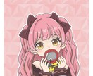 モグモグイラスト作成します ドーナツもぐもぐキャラクター作成します イメージ4