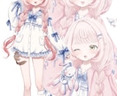 IRIAM、VTuber、動画用等の立ち絵描きます 商用利用可能！頭から足までこだわって描きます！ イメージ6