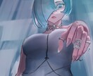 イラスト描きます アイコンや立ち絵など、厚塗りでいろいろ描きます イメージ4