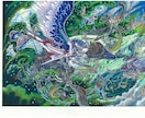 迫力満点のファンタジー絵画があなたの部屋を飾ります 緻密で躍動感に溢れるファンタジーの世界を色鮮やかにお届け! イメージ9