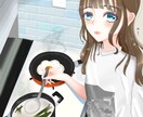可愛くキラキラなSNS用アイコン描きます 可愛い女の子描かせてください！♡ イメージ7