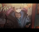 背景込みの一枚絵イラストを制作します 世界観を活かした密度の高い作品制作をします イメージ5