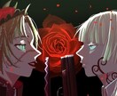 版権、創作アイコン1枚絵キャラクターデザインします アンダーグラウンドで重厚感のあるイラスト イメージ7