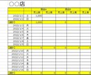面倒な売上データ入力承ります １年単位等の大量データ入力のお手伝いいたします。 イメージ1