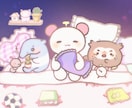 かわいくて癒されるキャラのイラストを描きます 現役美大生が低価格でイラストを描きます！ イメージ3