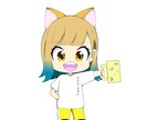 アイコンや壁紙等のイラストを作製いたします 世界に一枚だけのオリジナルのイラストを描きます イメージ1