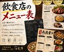 飲食店特化!売れるメニュー作ります 集客、単価アップのお手伝いさせてください! イメージ1