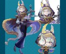 TRPG・ゲーム用立ち絵★制作します 丁寧&ハイクオリティな立ち絵を厚塗りで制作！ イメージ3