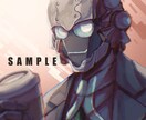 重厚な厚塗り！SNSアイコン製作します アニメ塗・ブラシ塗など、厚塗り以外のタッチも対応可能！ イメージ2