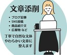 丁寧でやわらかい文章に整えます あなたの文章を、読みやすい自然な文体に/校正・添削・リライト イメージ1