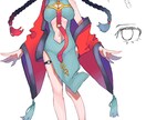 手軽にアイコン、キャラデザ(1枚絵)描きます バストアップイラストが得意です！アイコンやキャラデザなどに！ イメージ3