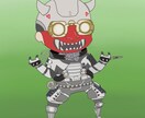 TwitterやLINEのアイコンお描きします ちびキャラのアイコンはどうですか？✨ イメージ4