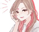 SNS用のオリジナルアイコンお描きします 可愛い、綺麗めのアイコンが欲しい方に！ イメージ1