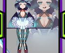 即IRIAMデビュー！3点セット制作ます 立ち絵、ミニキャラ、アイコン件サムネのセットです！ イメージ9