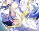 目を惹く！☆アニメ塗りのイラストをお届けします 女の子を可愛く！魅力的に！感動するイラストを。 イメージ1
