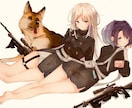 商業利用可 イラスト制作いたします 可愛いおんなのこのイラストをおつくりいたします＞＜ イメージ2