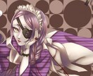 動画サムネイルやグッズ用イラストを作成いたします 背景有り無し問わずお受けいたします。 イメージ1