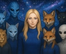 チャネリングしてイラストを描き必要な言葉届けます イラストと共に特性や人生をどう過ごせば幸せか言葉を届けます。 イメージ4