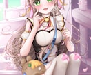 かわいい♡キラキラ!!アイコン描きます ペアやSNS、活動など◇納品2、3週間〜 イメージ2