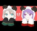 SD/デフォルメイラスト作成します きらきらした作品やふわふわが得意です イメージ6