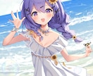 イラスト制作いたします 可愛くて女の子らしい目を惹くイラストを制作します イメージ2