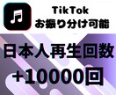 TikTok日本人の再生回数【1万回】増やします TikTok集客・再生回数増やし・宣伝・拡散手伝います！ イメージ6