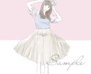 ふんわり柔らかい似顔絵をお描きします アイコン・挿絵・プレゼントなど イメージ5