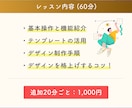 初心者向け！Canvaの使い方を教えます 企業のデザイン経験多数！Canva歴5年のデザイナー イメージ3