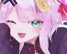 サムネやアイコン向けかわいいイラスト制作します パーツ分け立ち絵、キービジュアル、キャラデザ、なんでも可! イメージ1