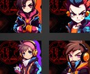 ゲーマー向けアイコンキャラクター作ります 配信活動やチーム統一キャラクターなどで差別化を狙う！ イメージ2