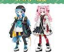 立ち絵、SDイラスト制作受け付けてます 様々な絵柄、キャラクターに対応可能です イメージ4