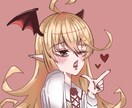 オリジナルキャラクターお描きします あなたのお気に入りをアイコンに！ イメージ2
