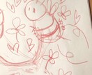 似顔絵描きます スケッチブックから描くアナログ風（ツールでの編集も可） イメージ6
