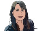 写真、写メをリアル似顔絵でイラスト化します リアル系　イラスト　似顔絵　LINEアイコン イメージ3