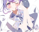 透明感ある綺麗なイラスト描きます MV、サムネイル、グッズ、個人鑑賞等に！ イメージ1
